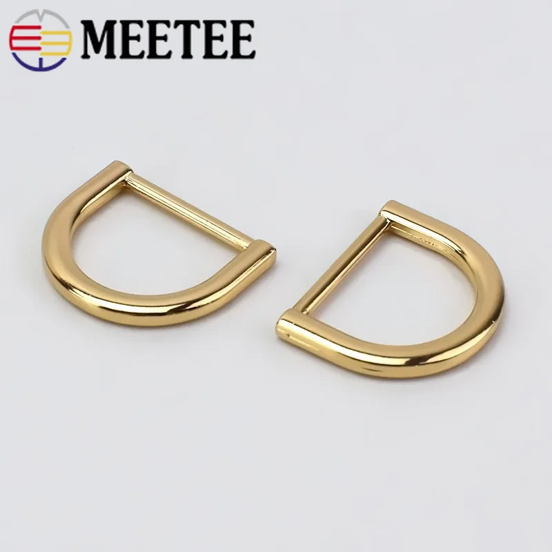 5/10 шт Meetee 19/25 мм металлическая пряжка с круглым кольцом сумка ремень Вешалка