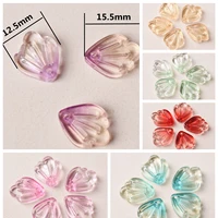 15x12mm petal shape crystal glass loose crafts beads top drilled pendants for earring jewelry making diy crafts