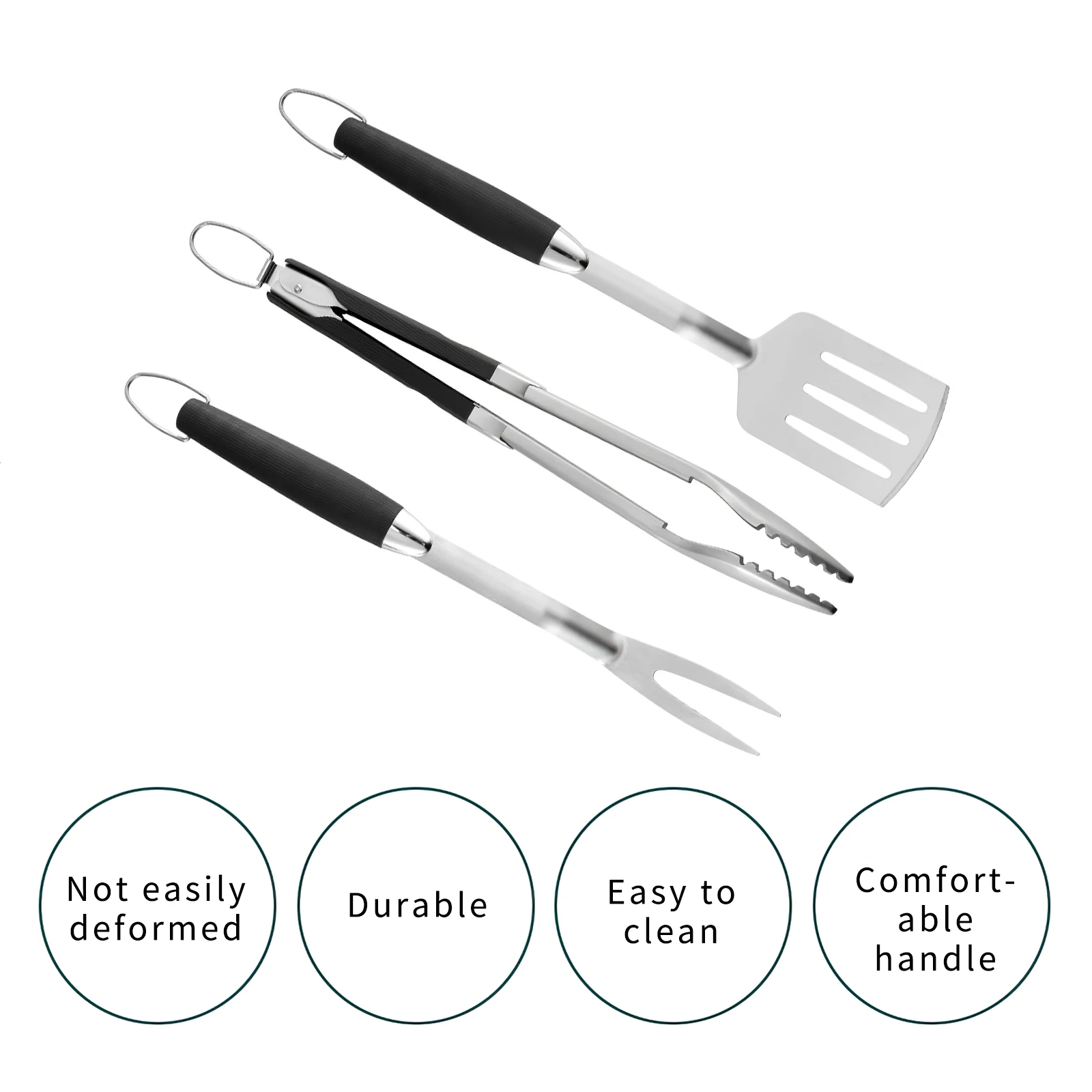 

Набор инструментов для домашнего барбекю и гриля, аксессуары из нержавеющей стали для гриля, комплект портативных принадлежностей, набор и...