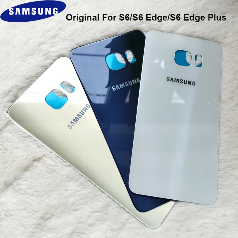 

Оригинальная задняя крышка аккумулятора Samsung Galaxy S6 /S6 Edge /S6 Edge Plus, 3D стеклянный корпус, запасные части, чехол и логотип