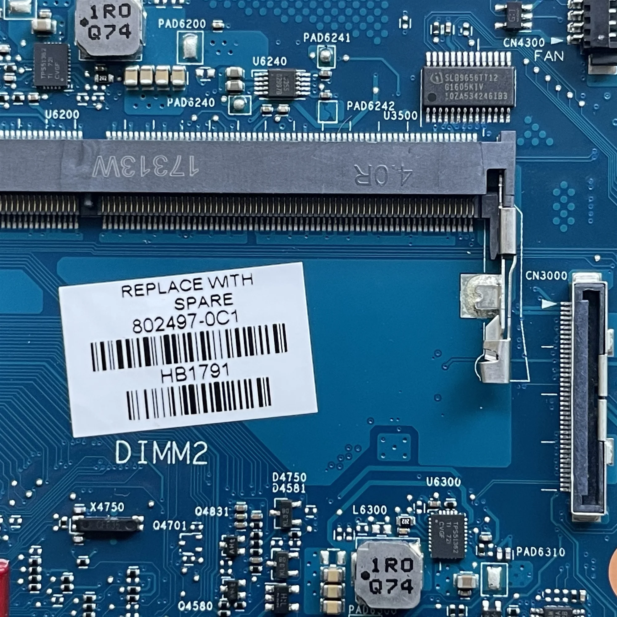 СОП для HP EliteBook 820 G1 Материнская плата ноутбука 802497-001 802497-501 802497-601 I5-4300U Процессор