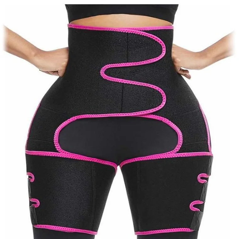 

Waist And Thigh Trimmer Neoprene Thermo Trainer Leg Shaper Corset Weight Loss Slimmer Fat Burning Sweat Sauna Workout Wrap Belt