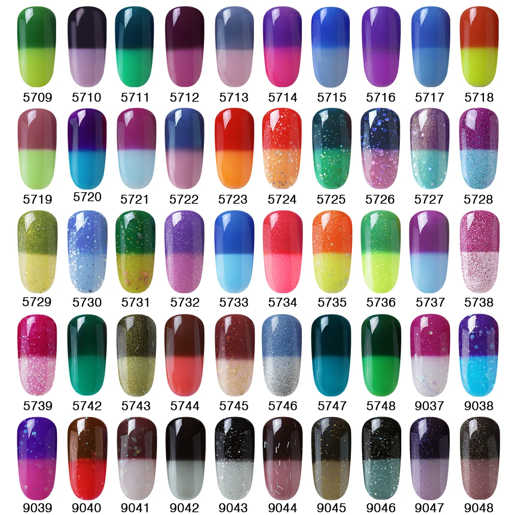 CLAVUZ 8 мл меняющий Цвет УФ-светодиодный Гель-лак для ногтей замачиваемый