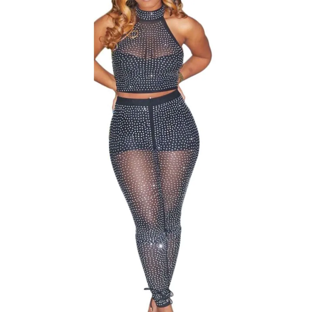 Модный новый комплект из двух предметов в Африканском национальном стиле