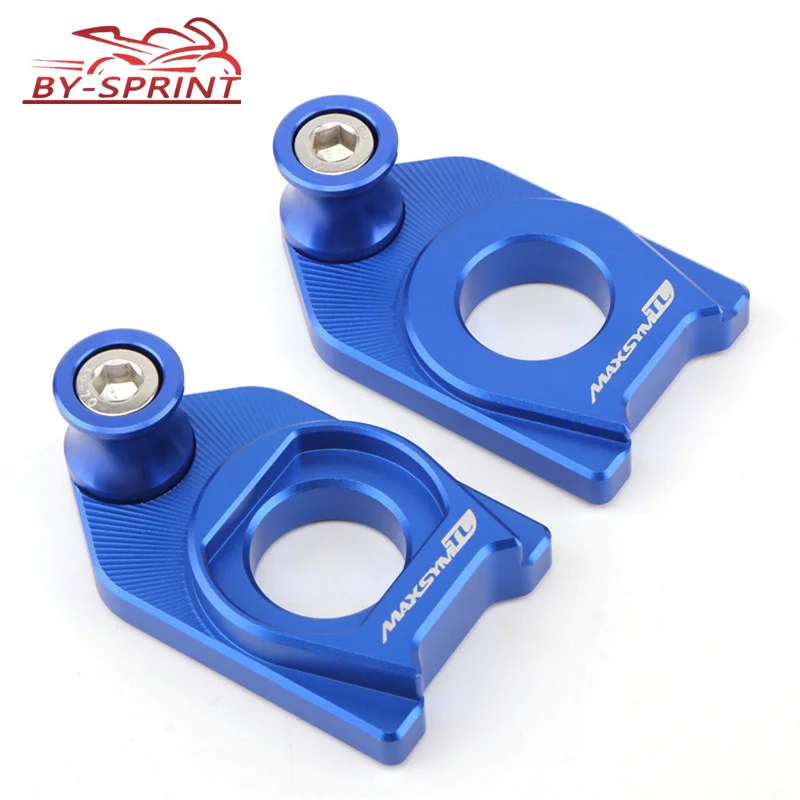 

For SYM MAXSYM TL 500 2020 TL500 Motorcycle CNC Chain Adjustment Block Swingarm Spools Rear Wheel Sliders Axle Stand Hook Set