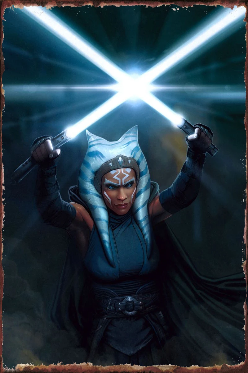 

Жестяные тарелки Ahsoka, декор для комнаты в стиле ретро, винтажный металлический знак, жестяная вывеска для творчества, кафе, паба, дома, клуба