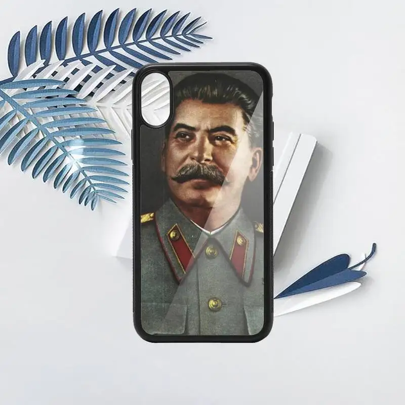

Russian Commander Stalin leader Phone Case PC for iPhone 11 12 pro XS MAX 8 7 6 6S Plus X 5S SE 2020 XR