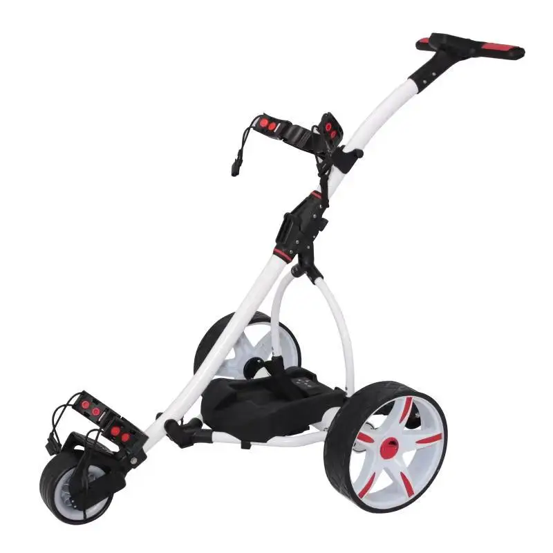 

Popular Powered Remote Control Golf Carts Lithium Battery Golf Trolley