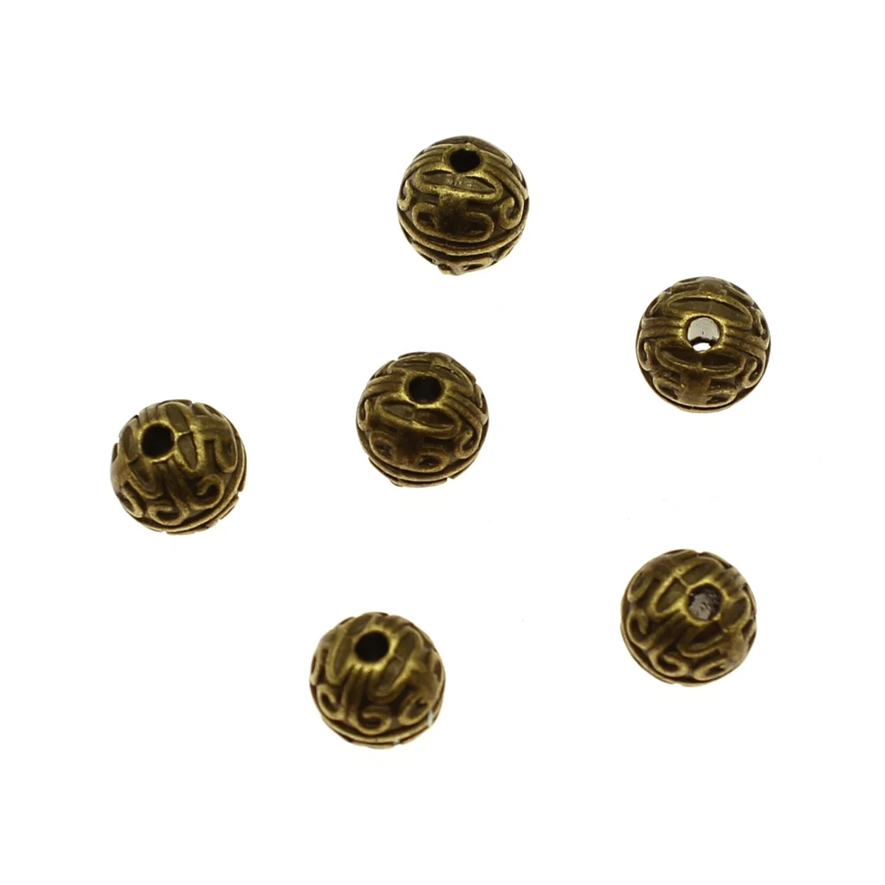 20 шт.7 мм шарм круглые бусины распорки космические для изготовления ювелирных