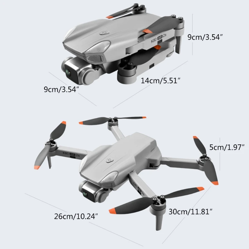 1 комплект K80Air2s 4K камера Smart Follow Aircraft H9 Max GPS Пульт дистанционного управления для