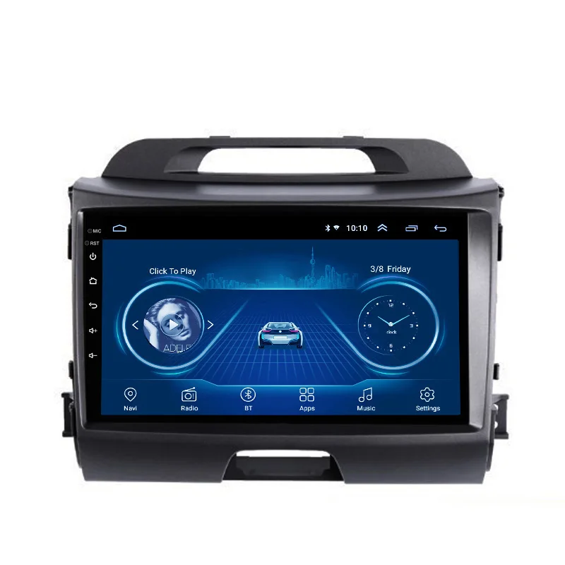 Автомагнитола Eastereggs для Kia Sportage 3 2010 2016 головное устройство на базе Android 8 1 2 DIN