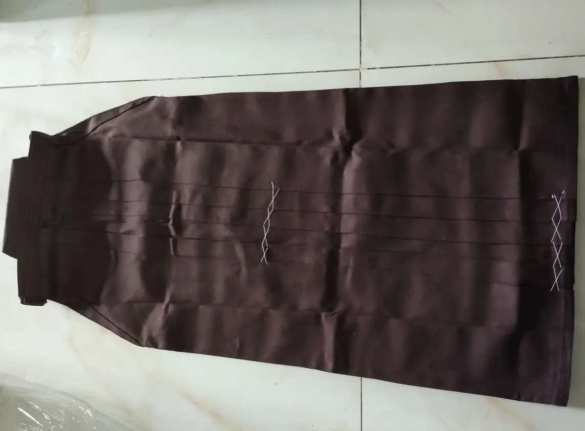 Унисекс высококачественные хлопковые холщовые штаны hakama hapkido униформа Кендо