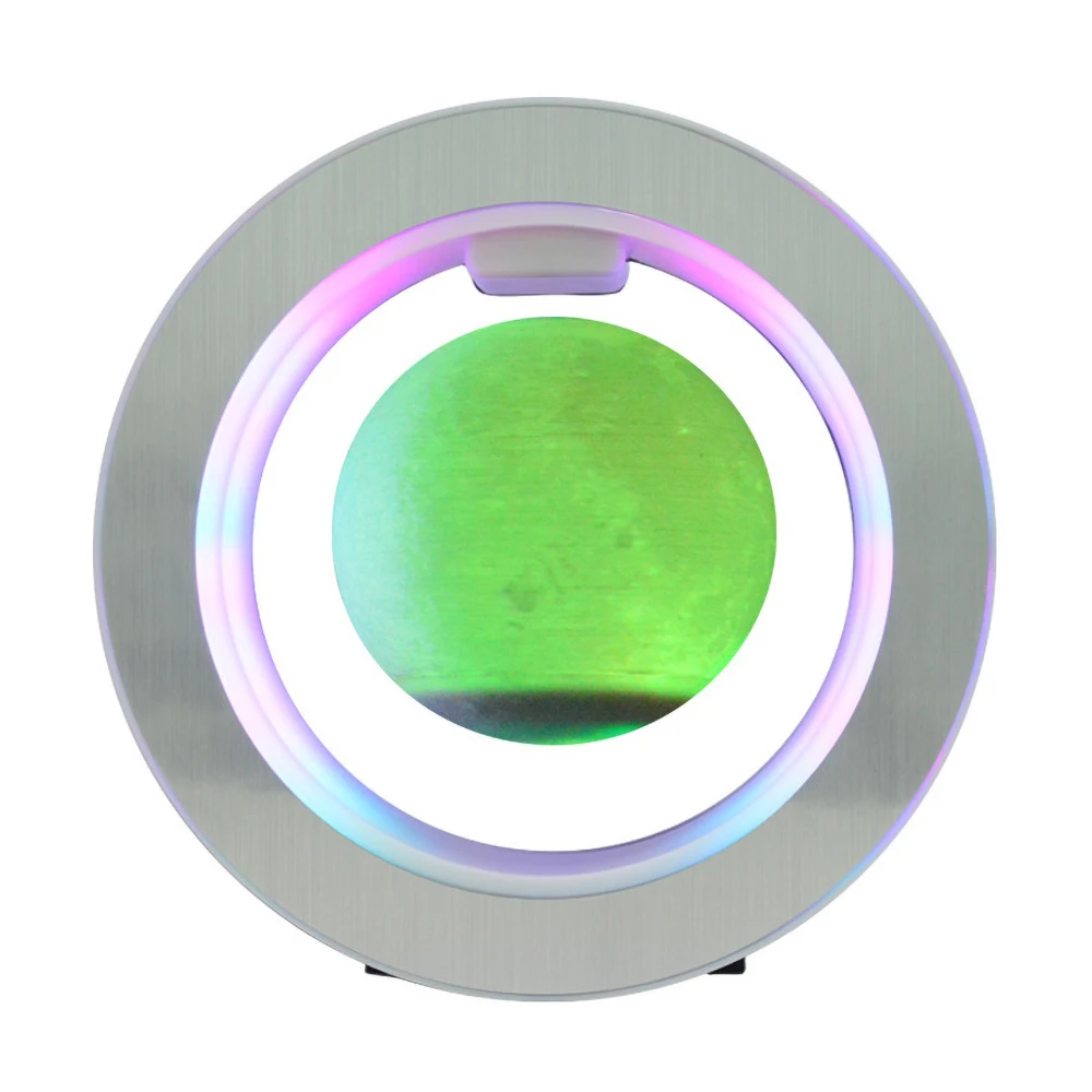 구매 4 인치 LED 달 참신 공 빛 자기 부상 플로팅 글로브 전자 조명 반 중력 야간 램프 홈 장식