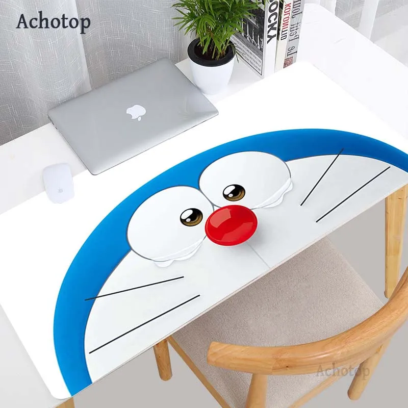 

Anime Doraemon Mouse Pad HD Print Computer Gamer Locking Edge Mousepad XXL Keyboard PC Accessories Gaming Mice Mats Pad for CSGO