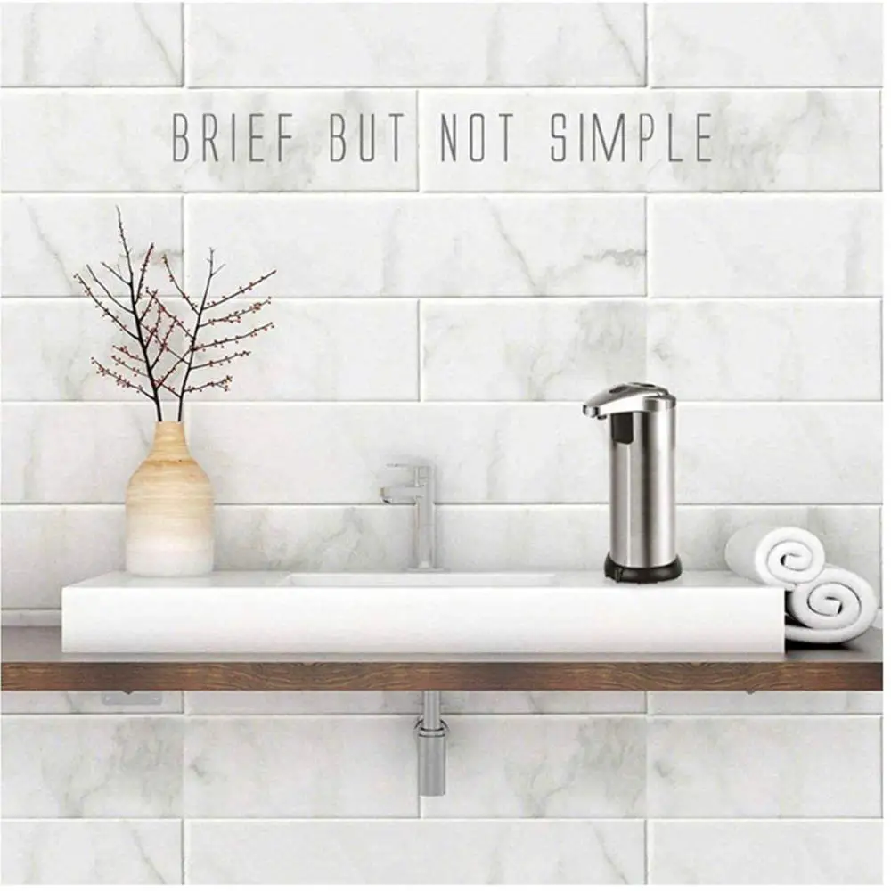 

250ml Liquid Soap Dispenser Automatic Intelligent Sensor Induction Touchless Kitchen Bathroom ABS Hand Washing Dispensers