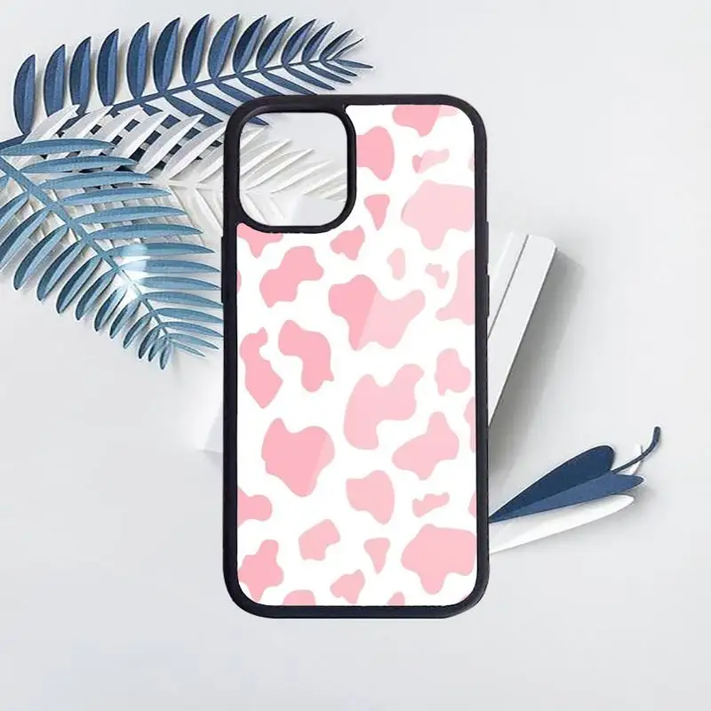 

Cow Print Phone Case for iPhone 11 12 pro XS MAX 8 7 6 6S Plus X 5S SE 2020 XR Hard PC
