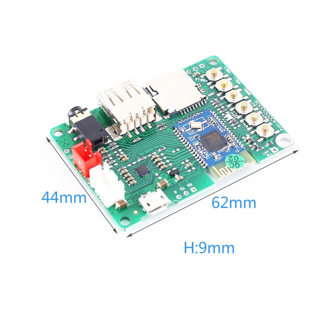 BK3254 Bluetooth усилитель мощности BLE4.1 стерео аудио приемник модуль AUX вход поддержка