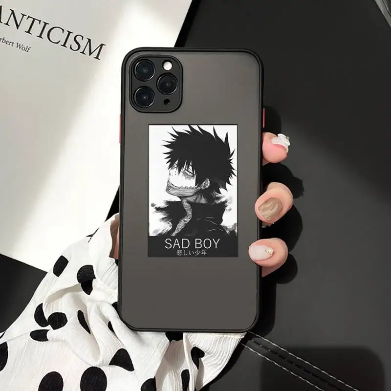 

Bakugou Katsuki My Hero Academia manga Phone Cases matte transparent For iphone 7 8 11 12 plus mini x xs xr pro max cover