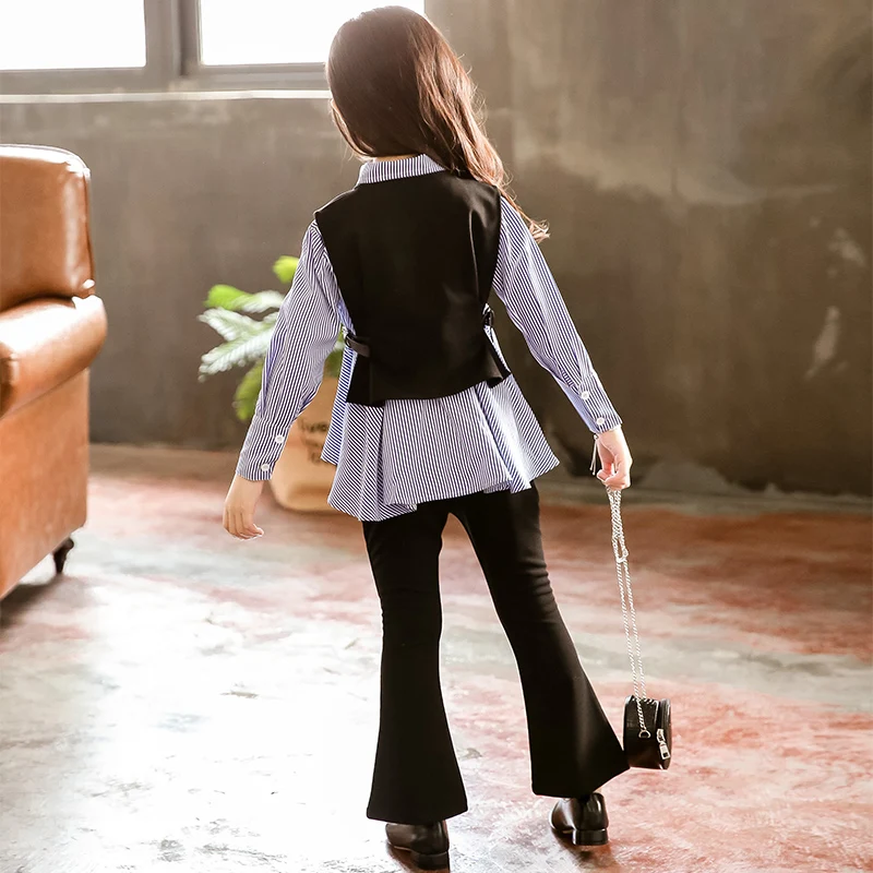 Комплект одежды для девочек детская одежда эксклюзивная 2019 г. Осенне-зимняя