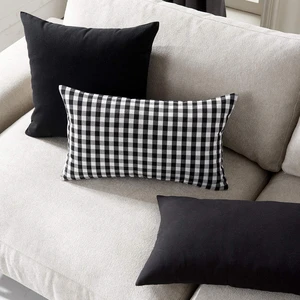30x50cm Nordic Decorative Pillows Housse De Coussin Cotton Pillow Cover Buffalo Plaid Cushion Cover for Sofa Home Decor