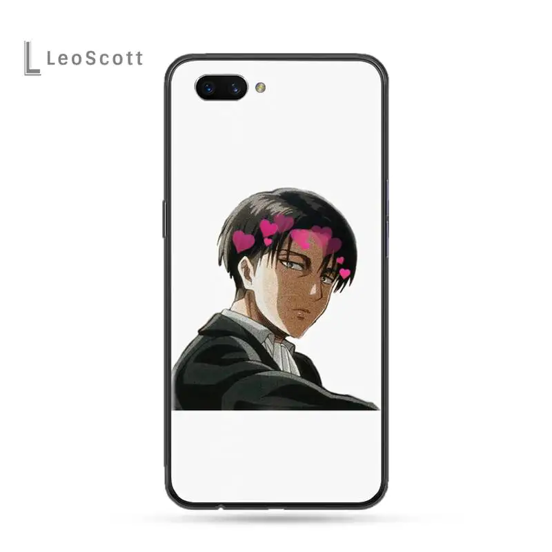 

Anime attack on Titan cool design Phone Case For OPPO F 1S 7 9 K1 A77 F3 RENO F11 A5 A9 2020 A73S R15 REALME PRO