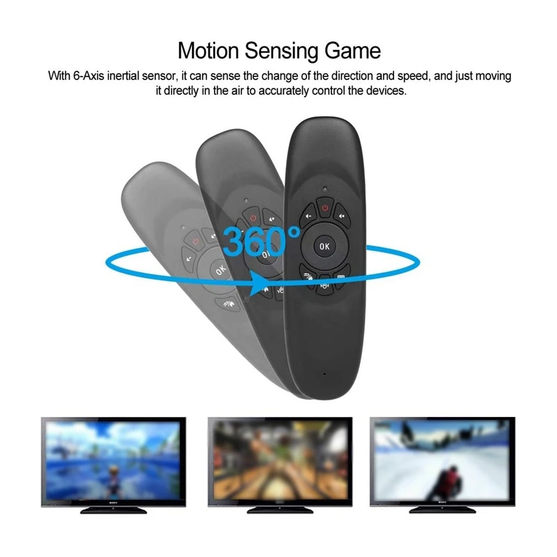 Английская версия 2 4G Mini Fly Air Mouse беспроводная клавиатура Дистанционное