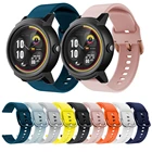 Мягкая силиконовая лента для Ticwatch 2 E умные часы спортивный браслет для Ticwatch E2 S2 дышащая корректируемая контактная манжета аксессуары