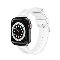 sport tower pattern silicone strap for apple watch 44mm 40mm band series 6 se wristbands iwatch 5 4 3 2 1 42mm 38mm replacement