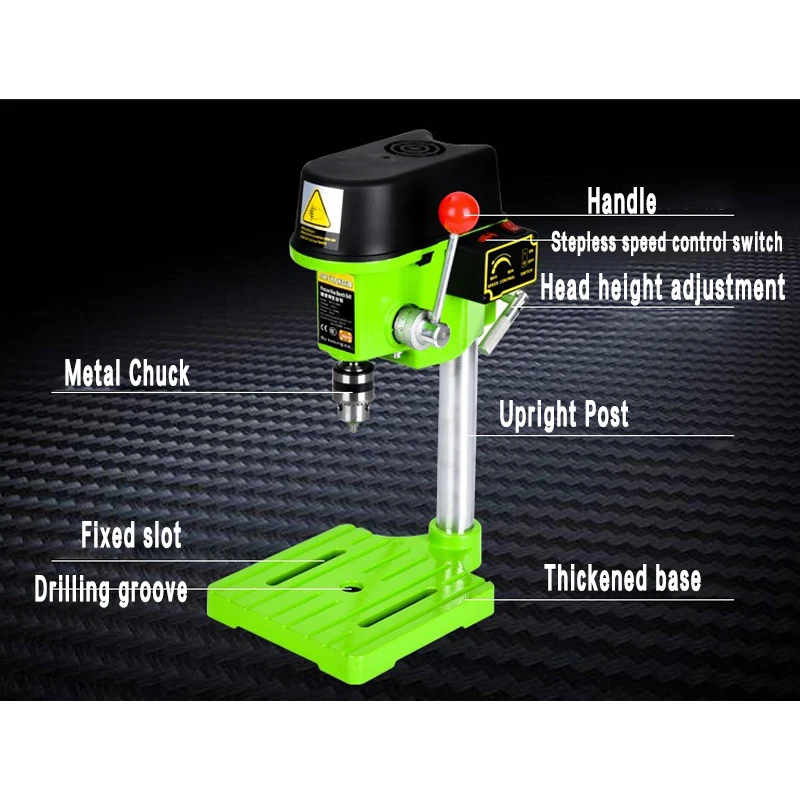Миниатюрная электрическая дрель сделай сам микро с переменной скоростью детали