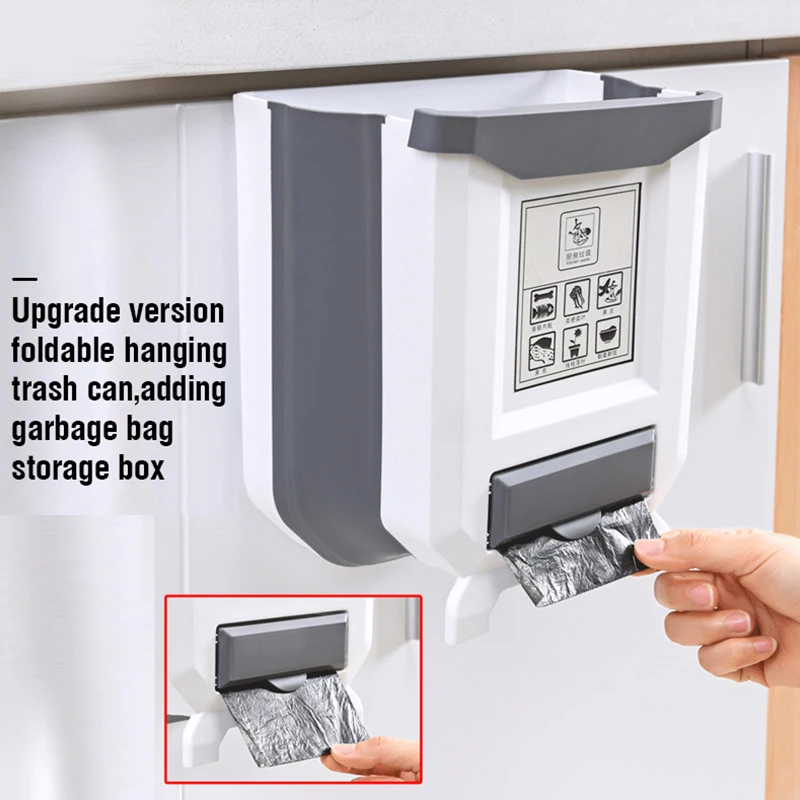 Складная мусорная корзина для кухонного автомобиля переработки|Мусорные баки| |