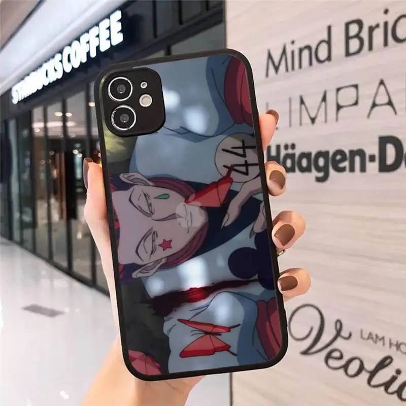 

Killua Zaoldyeck hunter x hunter Phone Case Matte Transparent for iPhone 7 8 11 12 s mini pro X XS XR MAX Plus cover funda