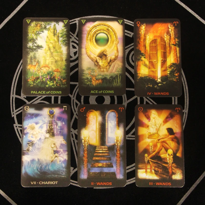 Новое поступление 2021 трендовый Таро с электронным руководством 78 шт. настольная