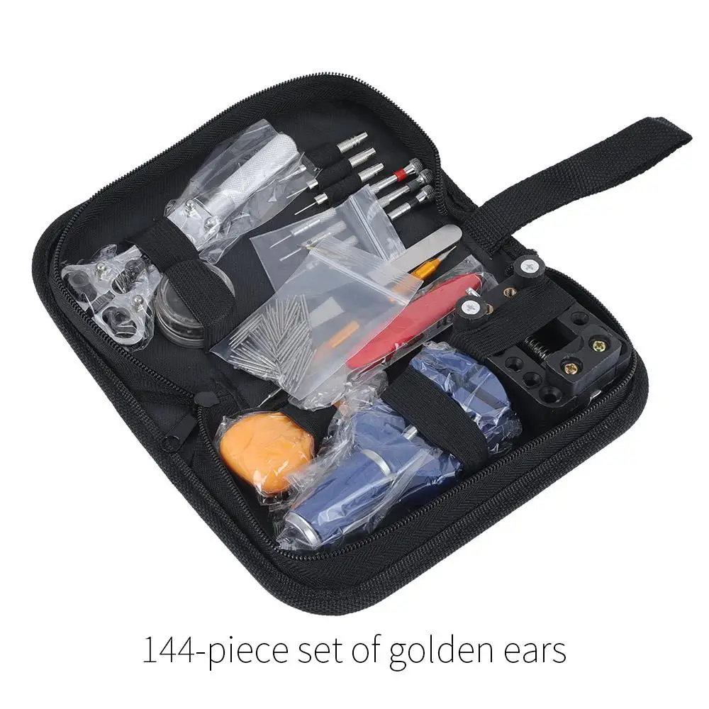 

Repair Tool Metal Maintain Watch Back Hand Remover Repair Kit Handy Black Wrench Repairing Accessories Watchmaker Tool