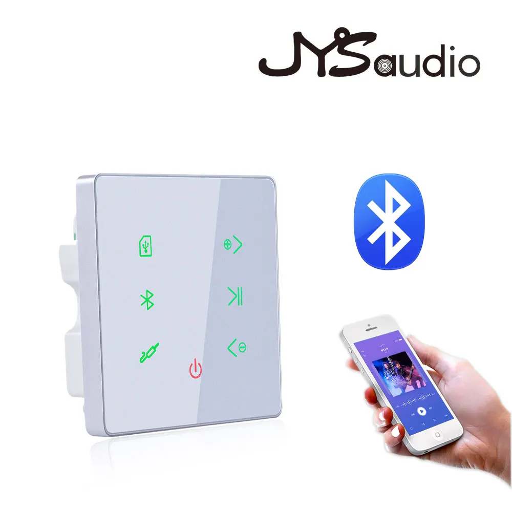 Домашний усилитель Bluetooth в стене с поддержкой USB SD карты музыкальная панель