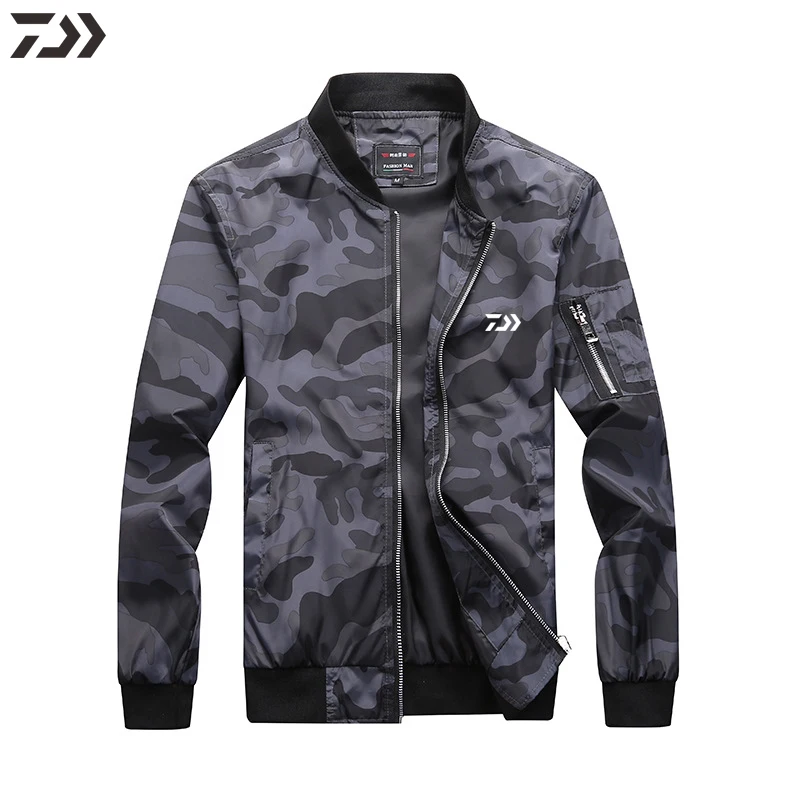 

Daiwa 2020 Autumn Fishing Shirts Hooded Outdoor Quick Dry Camping Fishing Windbreaker Jacket Breathable Outdoor Fishing Clothes