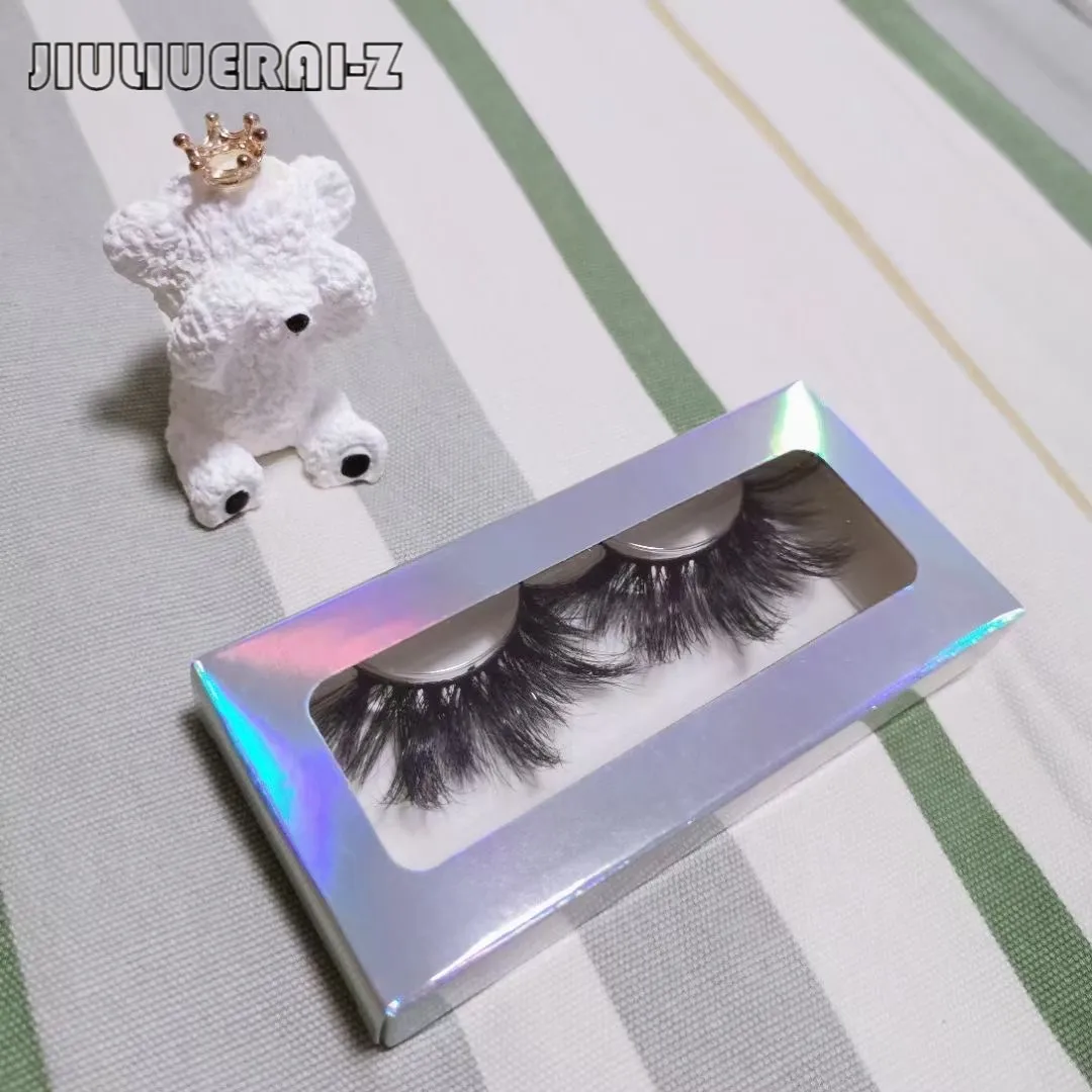 

3D Mink Eyelashes Packaging Case Lash Box With Tray Eyelash Accessories Glueless Handmade Makeup Cosplay Fancy Party Lashes Pair