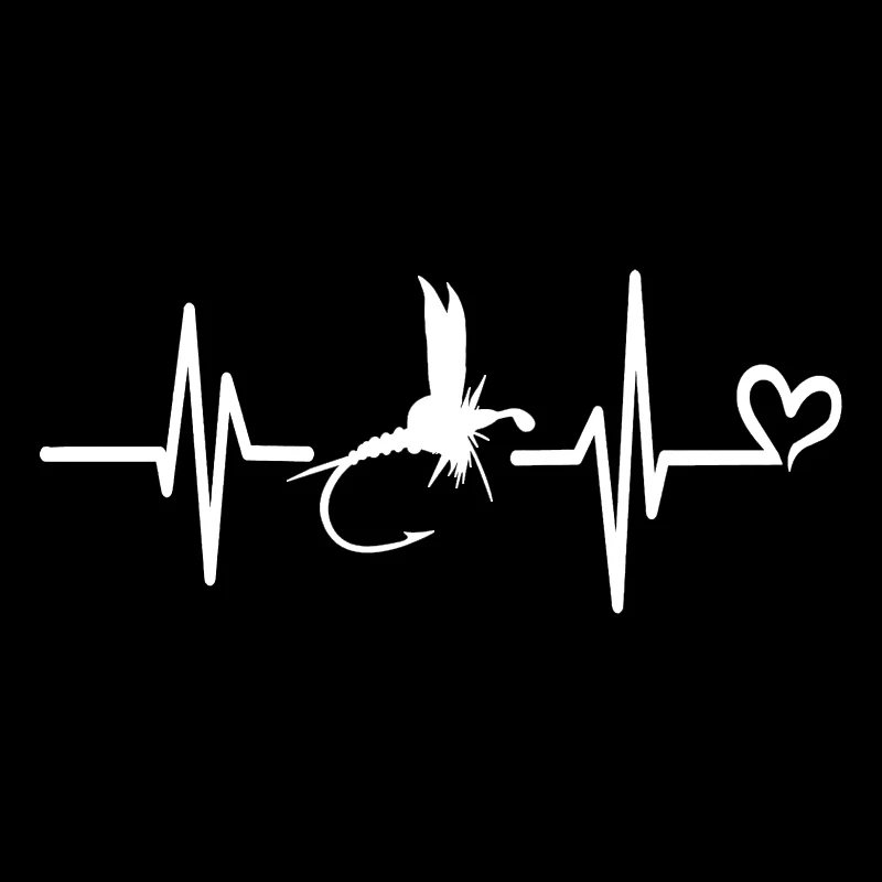 

наклейки на авто Рыболовный крючок нахлыстом водонепроницаемые наклейки на машину наклейка для авто автонаклейка стикер этикеты винила наклейки стайлинга автомобилей украшения на бампере автомобиля заднее стекло