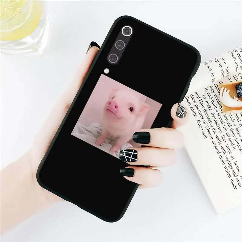 

Pet Pig cute animal Phone Case For Xiaomi Redmi note 7 8 9 t k30 max3 9 s 10 pro lite Luxury brand shell funda coque
