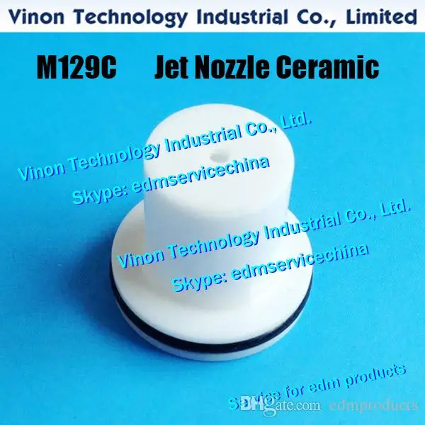 

X054D826H07 edm Jet Nozzle Ø0.75mm M129C (Ceramic type) Upper for Mitsubishi SZ,SX,RA,FA,NA2400 machines X054-D826-H07,S458,
