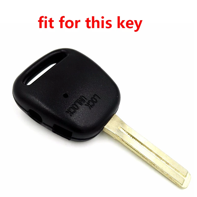 Fob Case Car Key Cover 1 Button Carina for Toyota Altezza Remote Silicone TOYOTA Wish Holder | Автомобили и мотоциклы