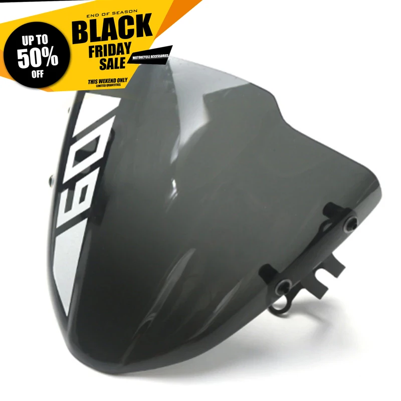 

For Yamaha MT09 FZ-09 2017 2018 2019Motorbike Motorcycle Windscreen Small Windshield Wind screen
