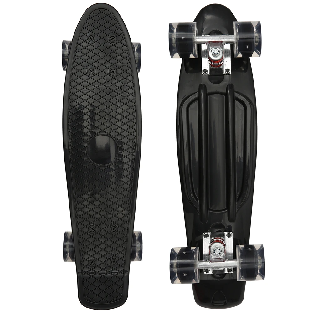 

22Inch Skate Board Four-wheel Adults Skateboards Boys and Girls Skate Boards Hip-hop Board Fishboard Outdoor Sport Skate Boards