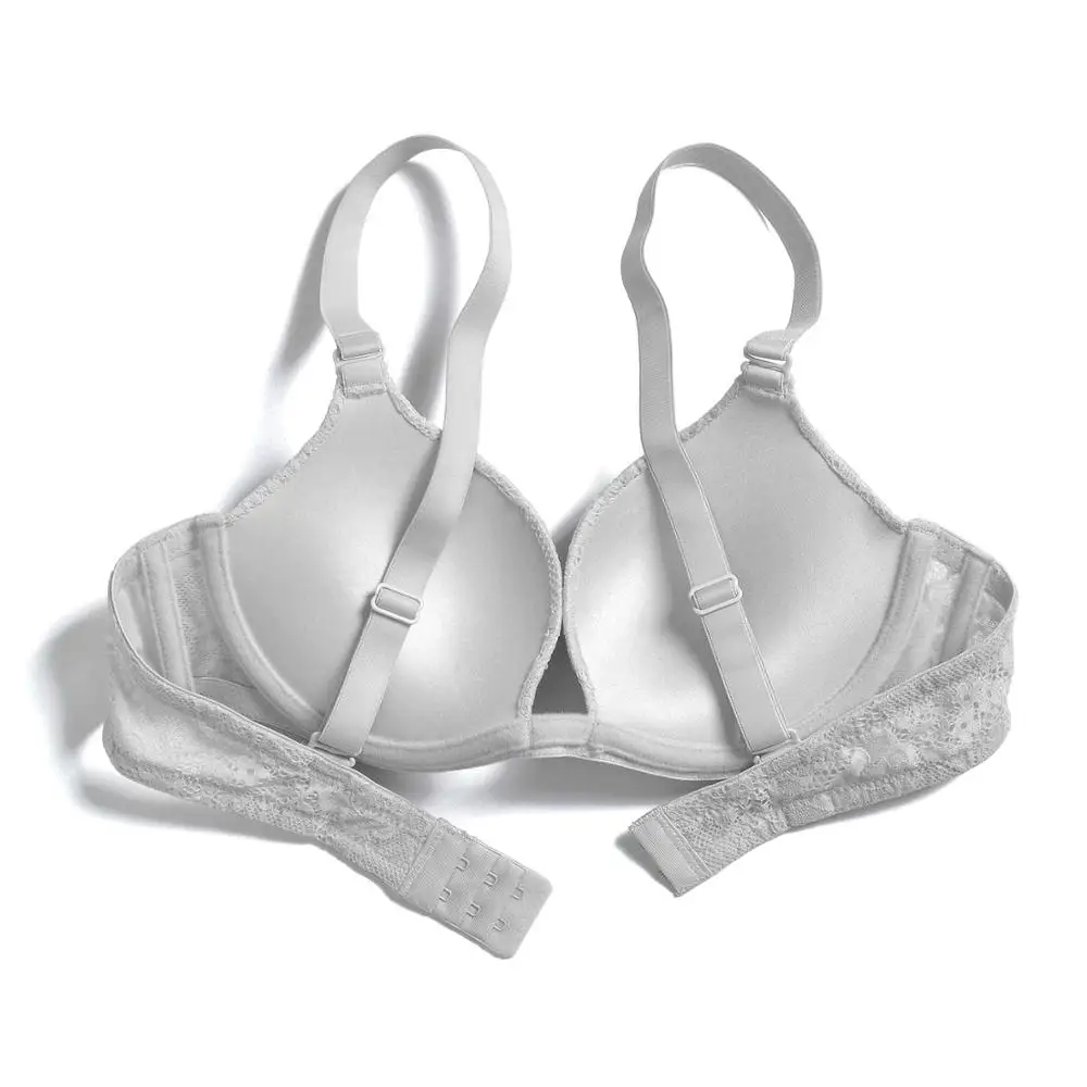 Женские бюстгальтеры Для женщин пуш-ап для размера плюс бюстгальтер A/B/C/D DD E