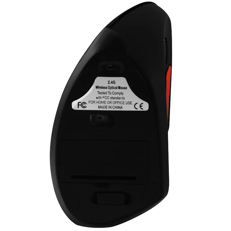 

Wireless Vertical Ergonomic Mouse, Gaming Gamer Kit 6 Key USB Optical Air Wireless Mause for PC Laptop Computer Notebook