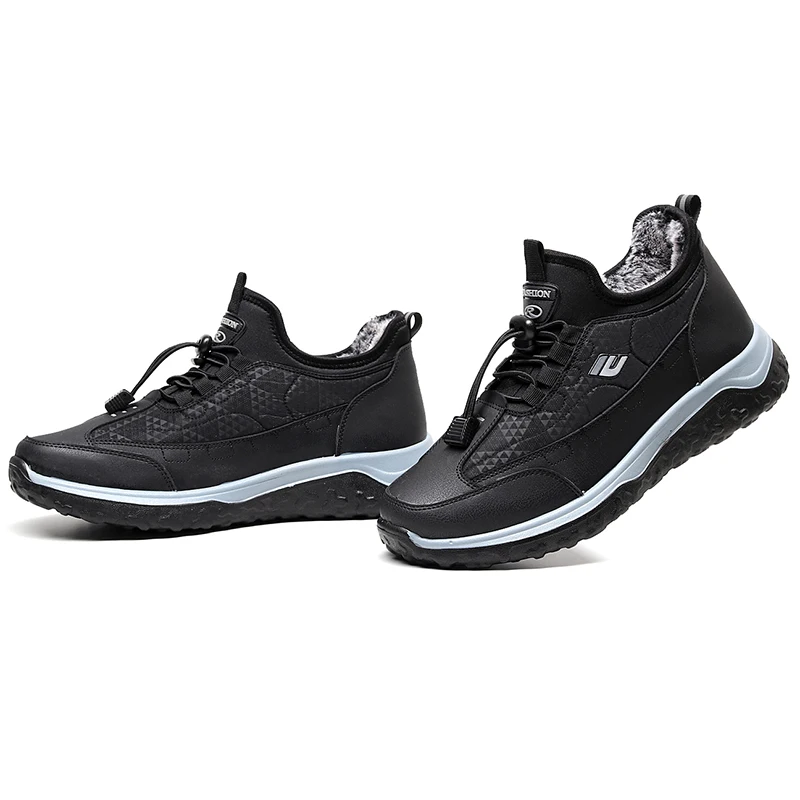 Мужские ботинки нескользящая кожаная обувь кроссовки мужская популярная