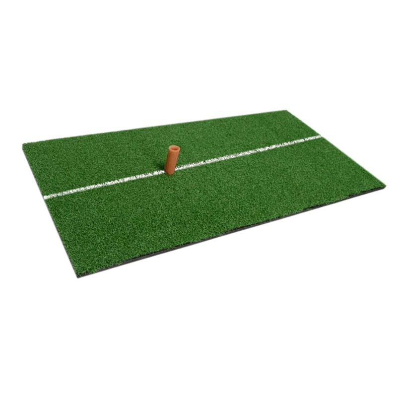 HOT-Golf Mat Training Hitting Pad Rubber Grass Grassroots Green Golf Tools Backyard 30X60cm with Ball TEE | Спорт и развлечения