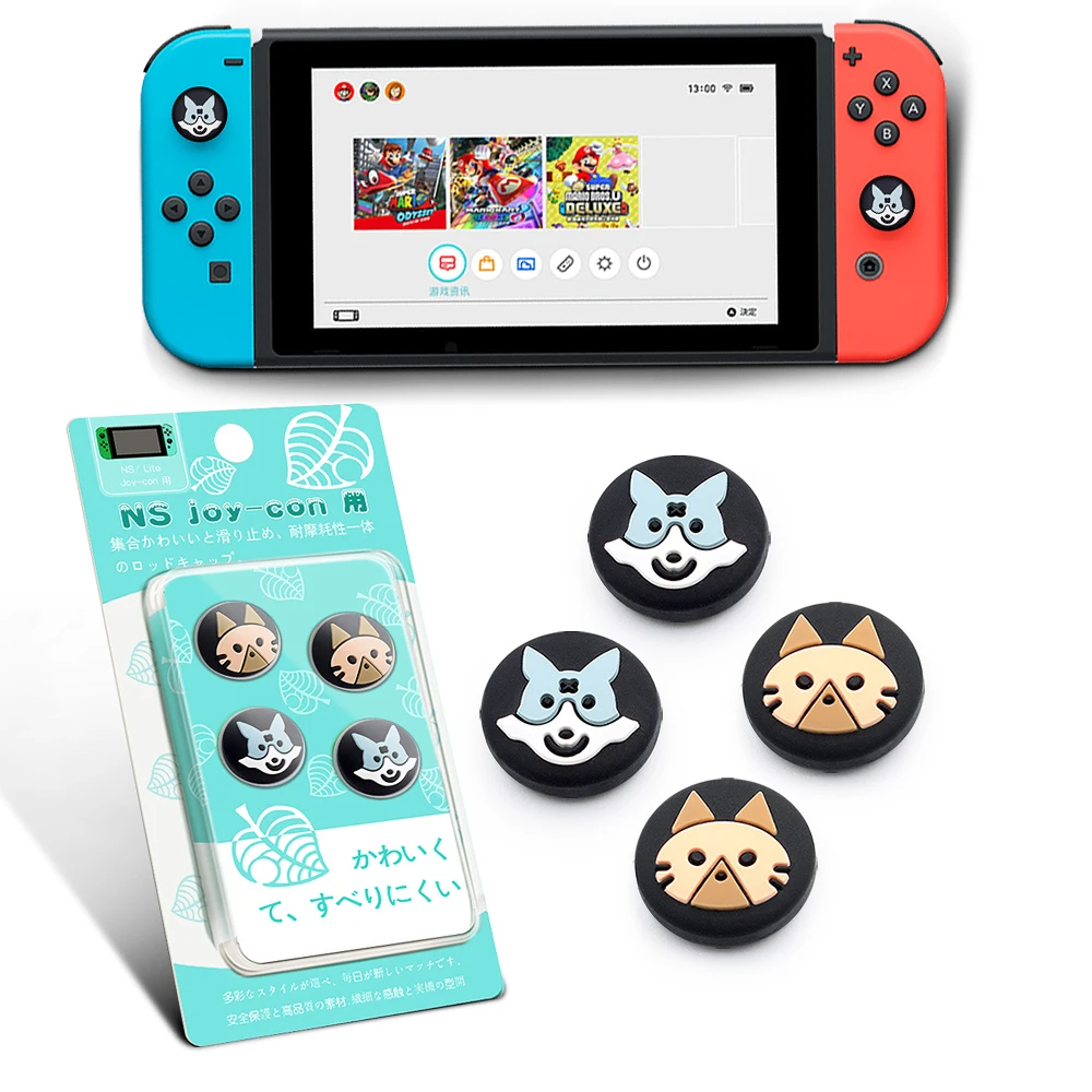 Monster Hunter Rise Case Kit For Nintend Switch Dock Station controller case Console Stand Thumb Grip Shell NS Protection | Электроника