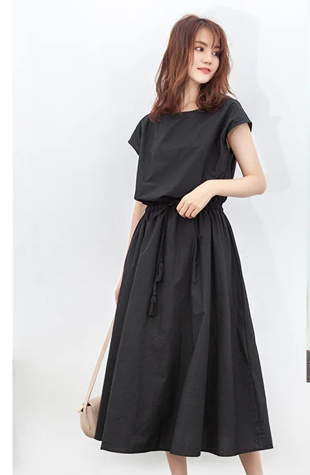 

winter new fashionable niche crossmid-length high-waist lace-up pleated knitted dress White