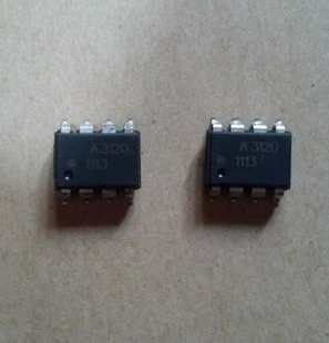 10 шт. HCPL3120 SOP8 HCPL 3120 SOP A3120 лапками углублением 8 SMD FOD3120|Интегральные схемы| |