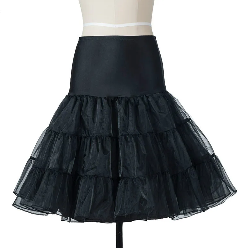 pettiskirt Black Летнее однотонное винтажное платье 50s 60 s, женское платье с рукавами-лепестками, элегантные офисные вечерние платья миди, Vestidos De Fiesta - Цвет: pettiskirt Black